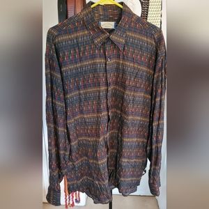 Vintage Riscatto Portofino Long Sleeve Button-Up Shirt